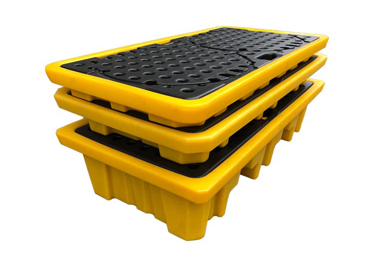 Durable HDPE Spill Pallet for Oil Drums & Liquid Storage
