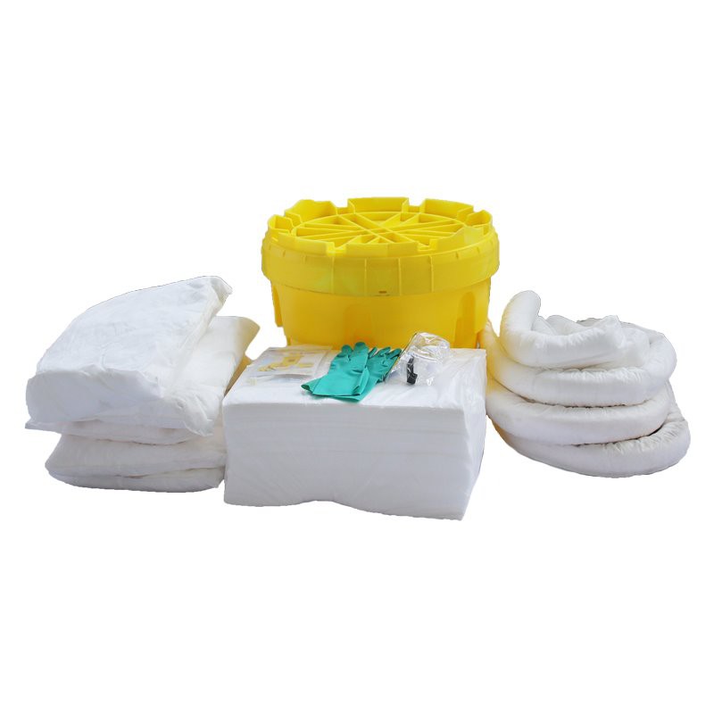 20 Gallon Spill Kit - Durable HDPE, Stackable & Leakproof