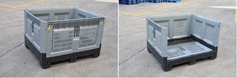 Durable HDPE Fruit & Vegetable Storage Bin for Logistics