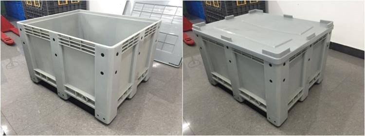 Durable 1200x1000 HDPE Stackable Plastic Container