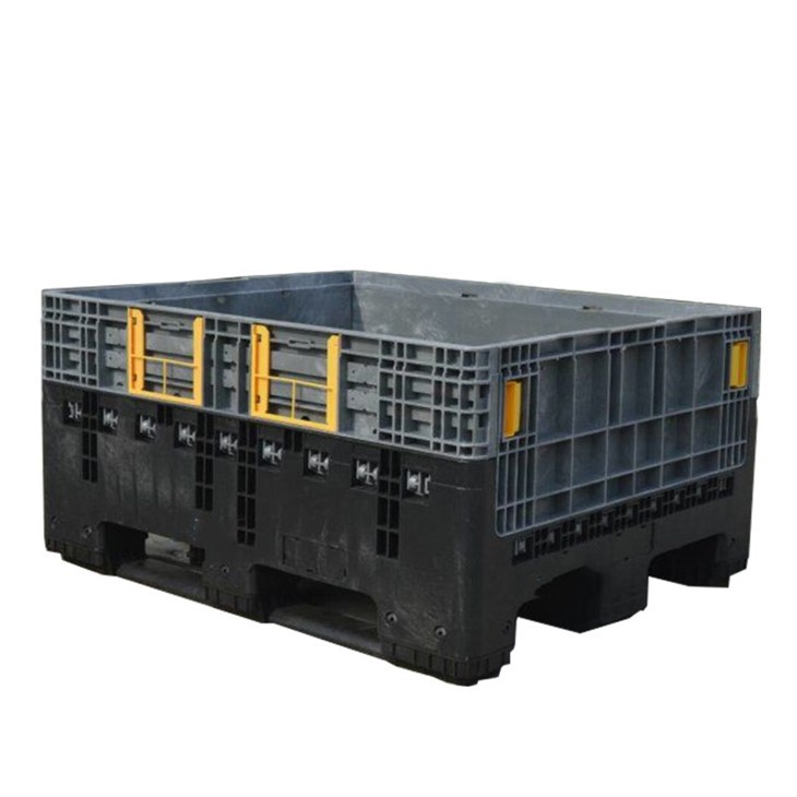 Durable HDPE Stackable Pallet Boxes for Efficient Storage image 3