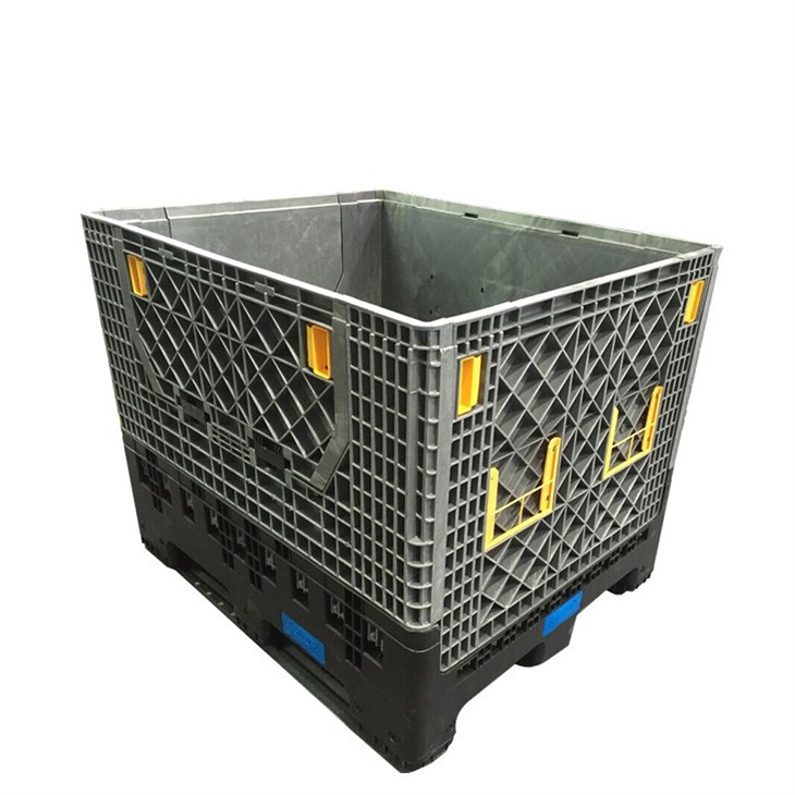 Durable HDPE Stackable Pallet Boxes for Efficient Storage image 2