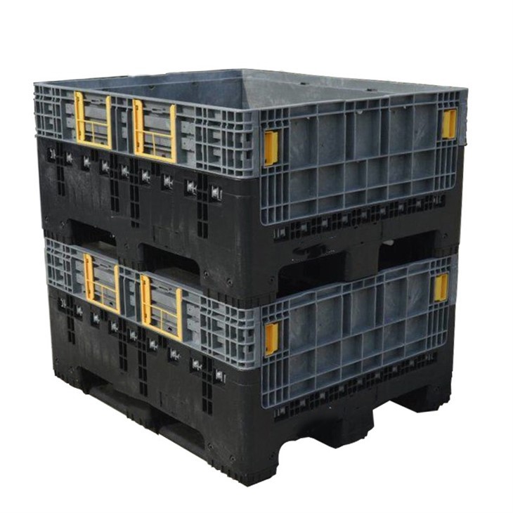 Durable HDPE Stackable Pallet Boxes for Efficient Storage image 5
