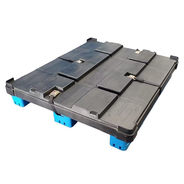 Durable HDPE Plastic Pallet Lid for Secure Logistics image 3