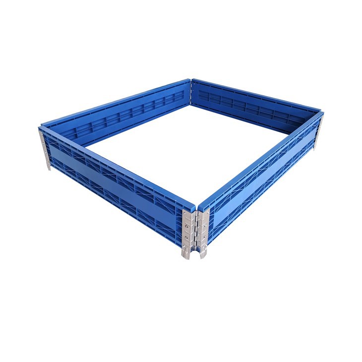 Durable HDPE Stackable Plastic Fold Pallet Collar