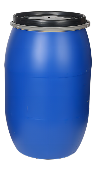 Eco-Friendly Storage Drum Durable 55 Gallon HDPE Plastic Drum with Stackable Lid