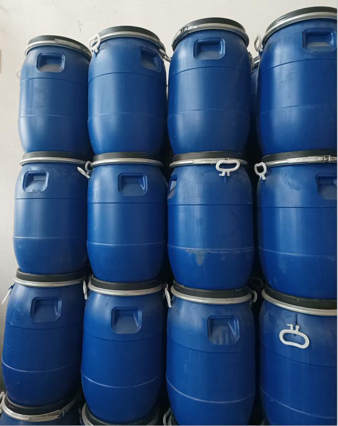 Durable 55 Gallon HDPE Plastic Drum with Stackable Lid