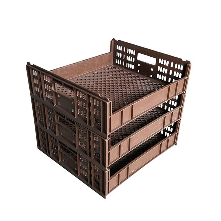 Heavy-Duty Stackable Plastic Crate for Logistics & Storage