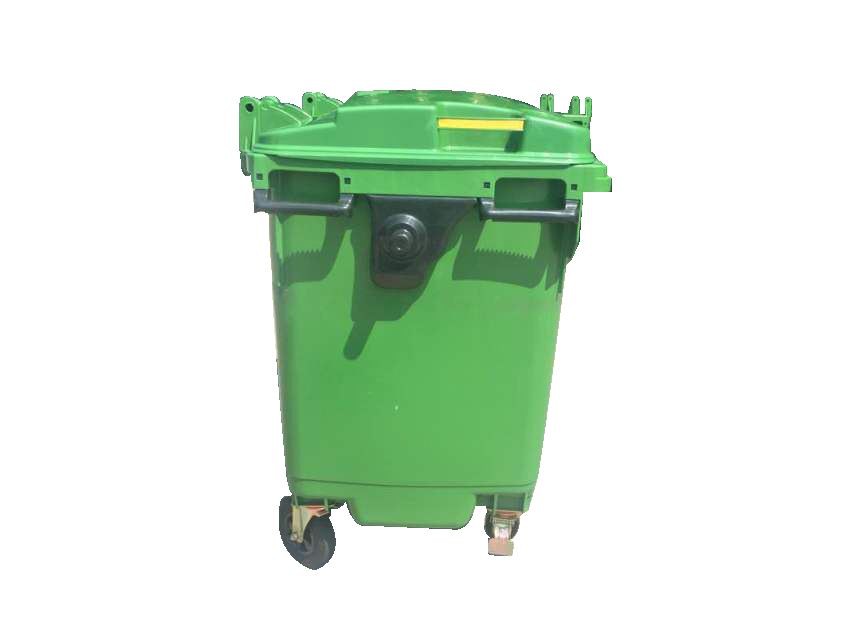 Heavy-Duty HDPE Stackable Plastic Bin with Wheels