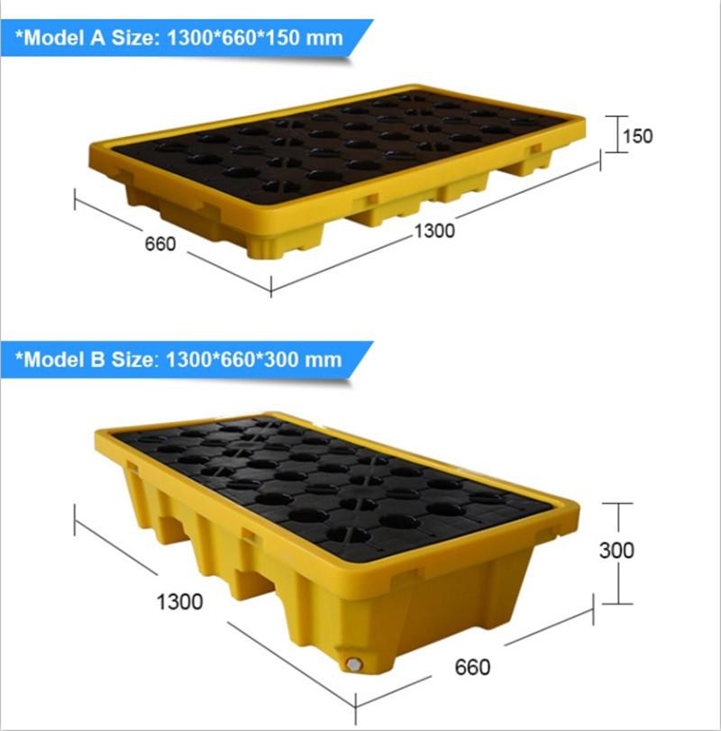 120L HDPE Spill Containment Pallet for Chemical Safety