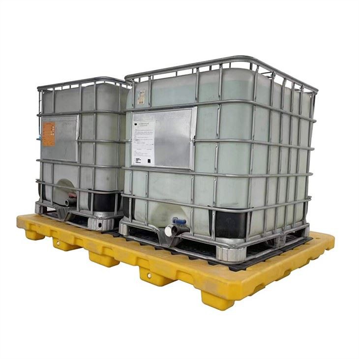 Durable Double IBC HDPE Poly Pallet - Stackable & Chemically Resistant image 3