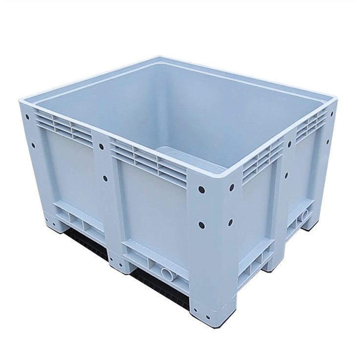 Heavy-Duty HDPE Solid Wall Bulk Containers for Industrial Storage