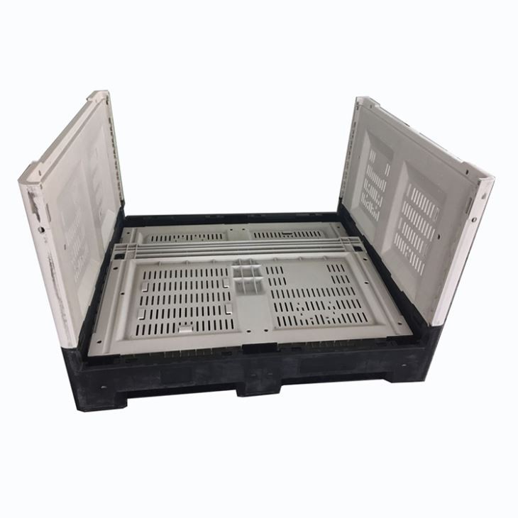 Heavy-Duty Stackable HDPE Plastic Pallet Bins for Logistics