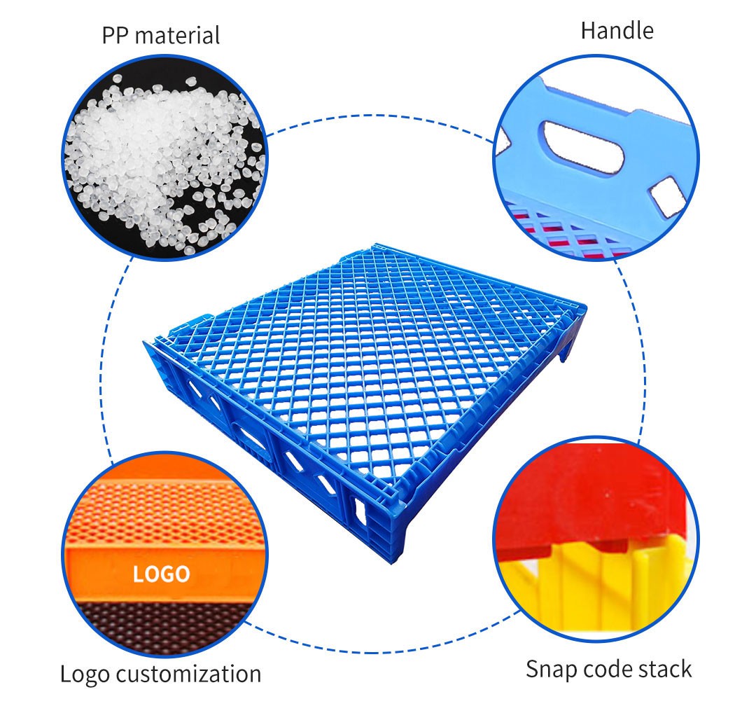 Durable Stackable Plastic Bread Crate for Bakery & Food Storage
