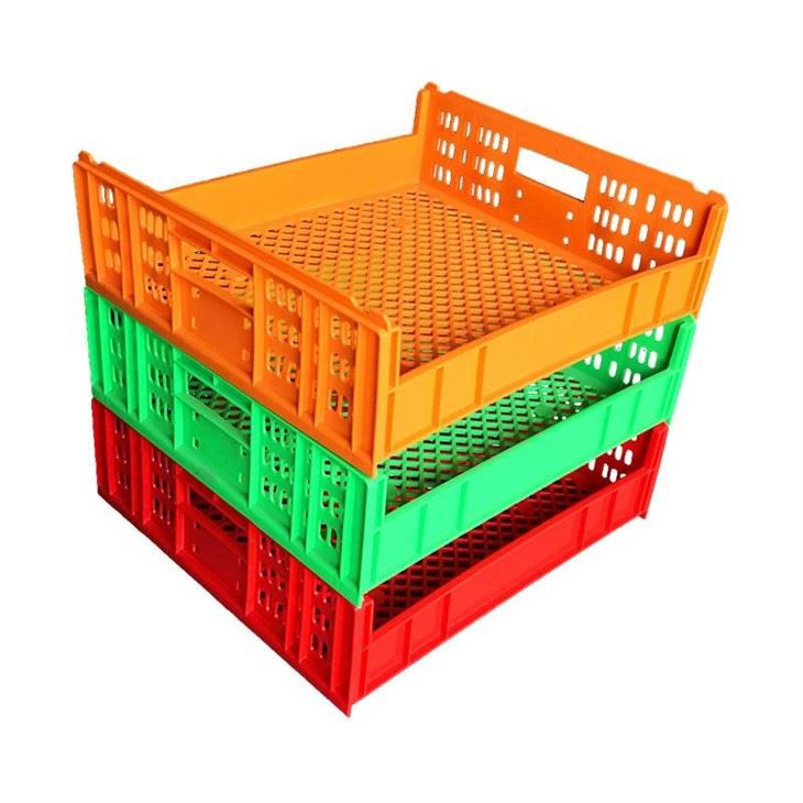 Durable Stackable Plastic Bread Crate for Bakery & Food Storage image 2