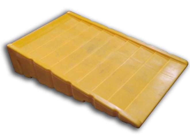 Heavy-Duty Nestable HDPE Spill Pallet for Bulk Storage image 3