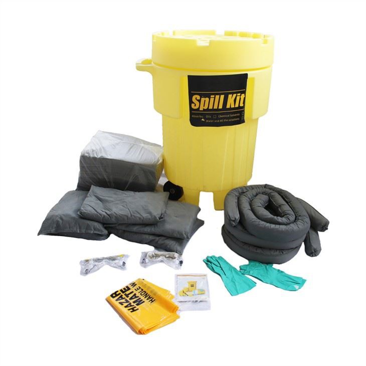 65 Gallon Durable HDPE Spill Kit for Industrial Safety