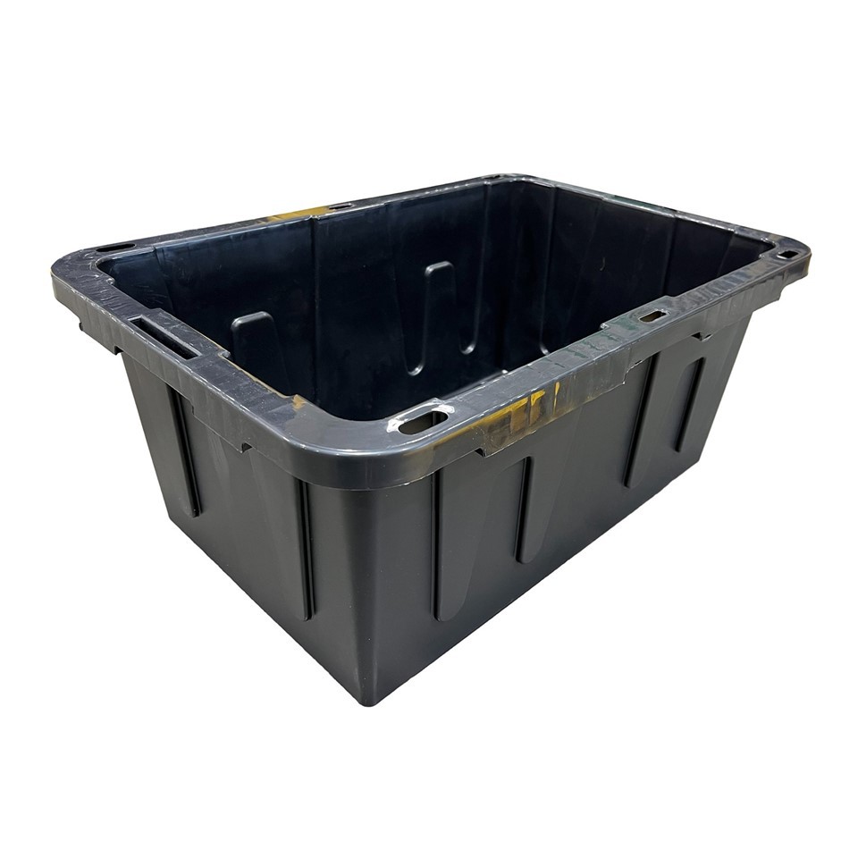 Durable HDPE Stackable Tough Box Storage Containers for Wholesale image 4