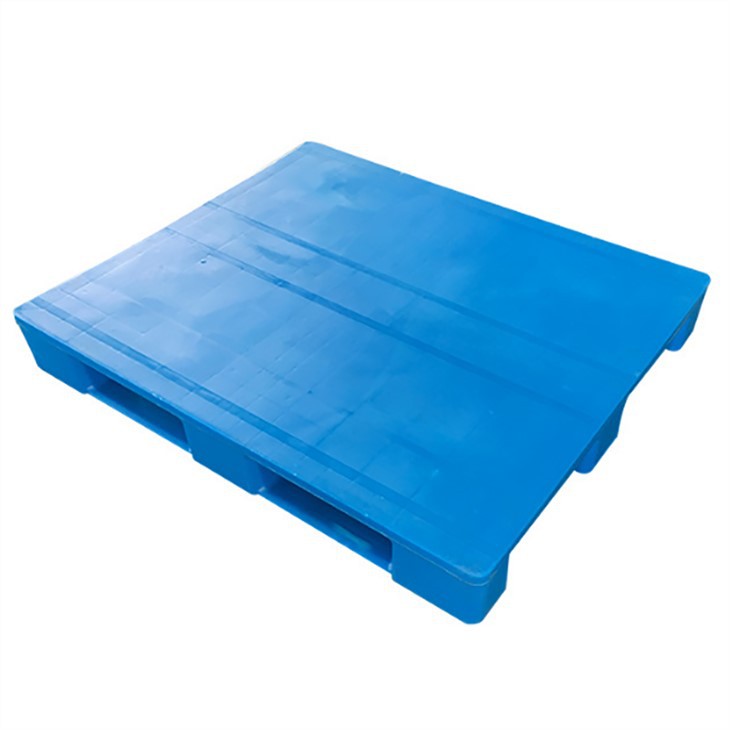 Durable HDPE Single Face Plastic Pallet for Logistics image 3