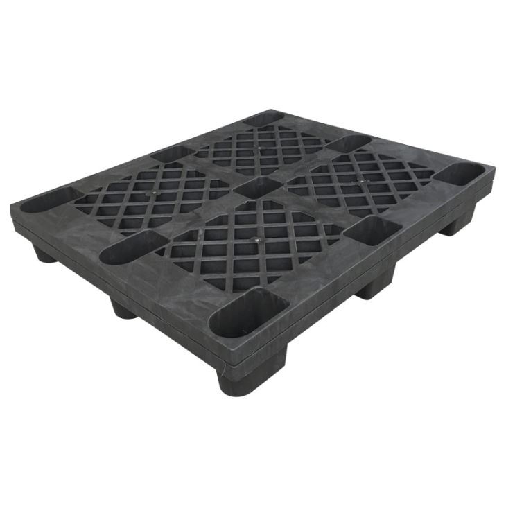 Light Duty HDPE Export Plastic Pallet - Stackable & Durable