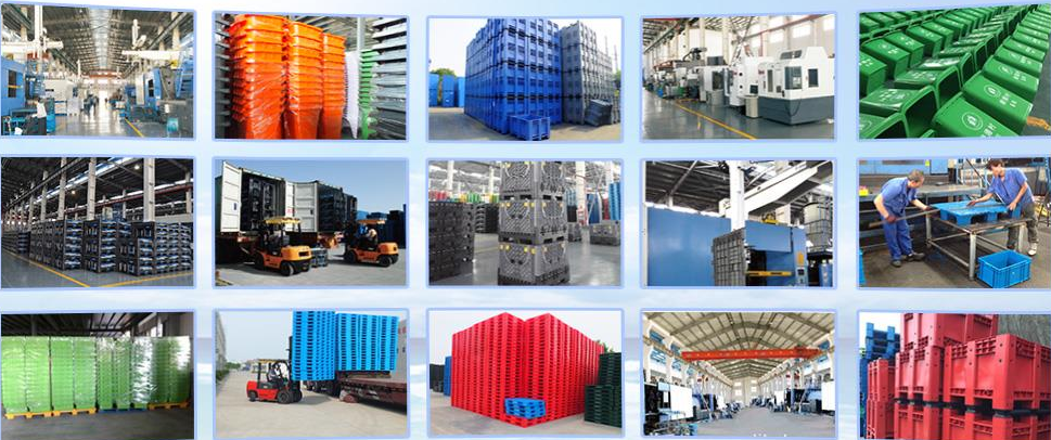 Heavy Duty HDPE Folding Plastic Pallet & Storage Box