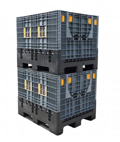 Durable Reusable Foldable Plastic Bulk Container for Logistics