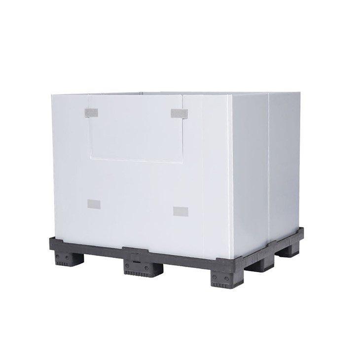 Durable HDPE Collapsible Plastic Pallet Bulk Containers image 5