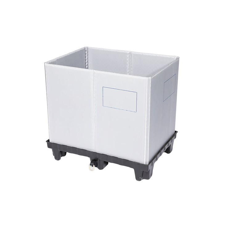 Durable HDPE Collapsible Plastic Pallet Bulk Containers image 3