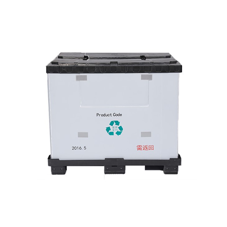 Durable HDPE Collapsible Plastic Pallet Bulk Containers image 2
