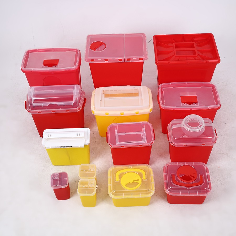 Heavy-Duty HDPE Sharps Disposal Containers - Multiple Sizes image 2