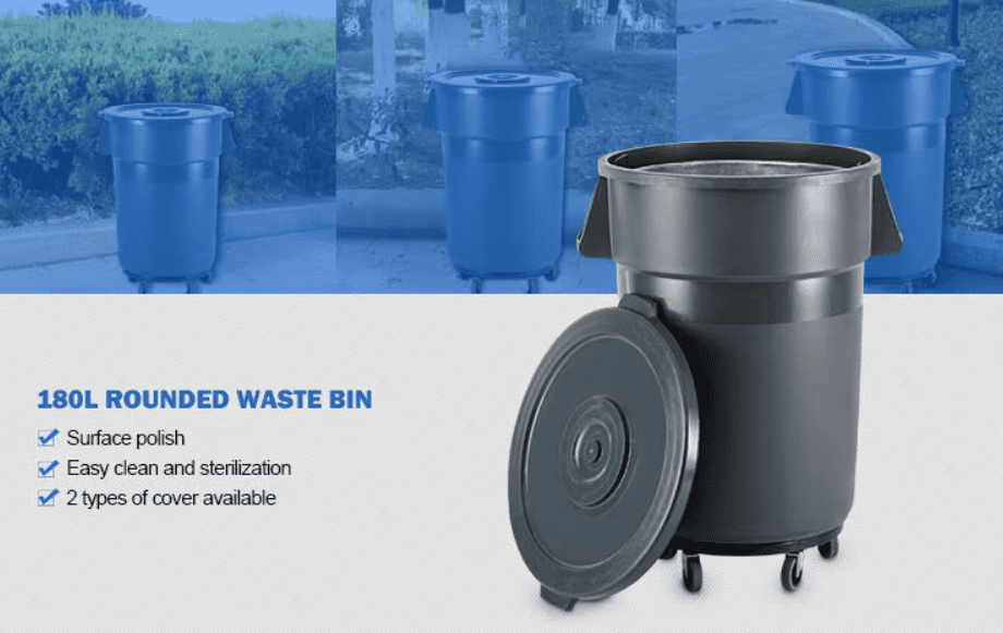 Premium American Style HDPE Wheelie Garbage Bin 40L-200L