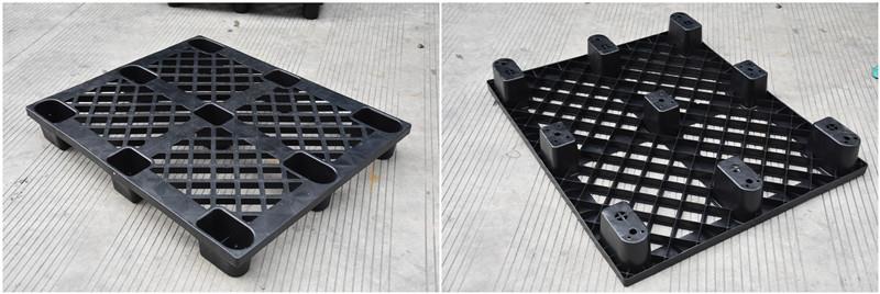 Durable HDPE One-Way Export Plastic Pallet for Logistics