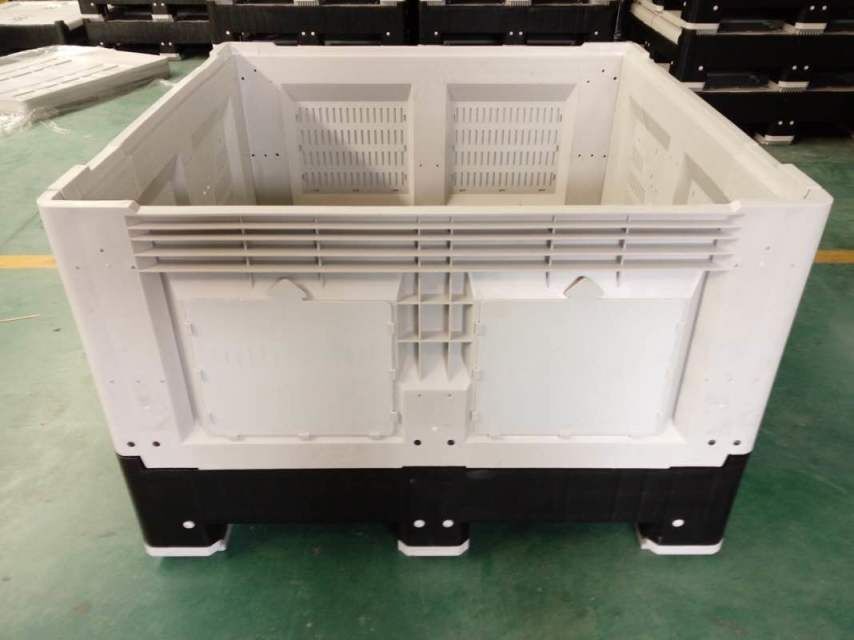 Durable HDPE Plastic Folding Bulk Container for Logistics