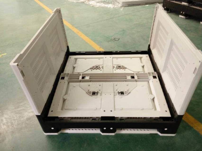 Durable HDPE Plastic Folding Bulk Container for Logistics