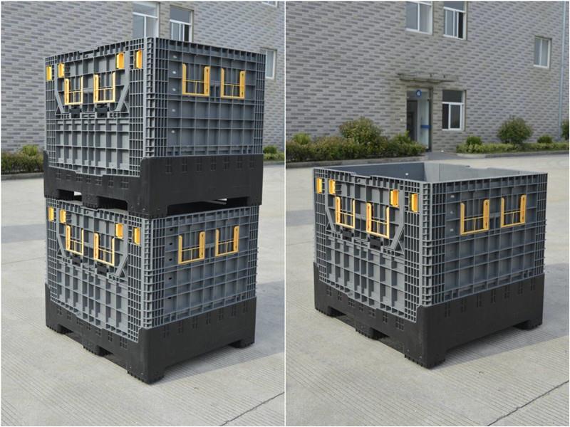 Heavy Duty Collapsible HDPE Plastic Storage Containers