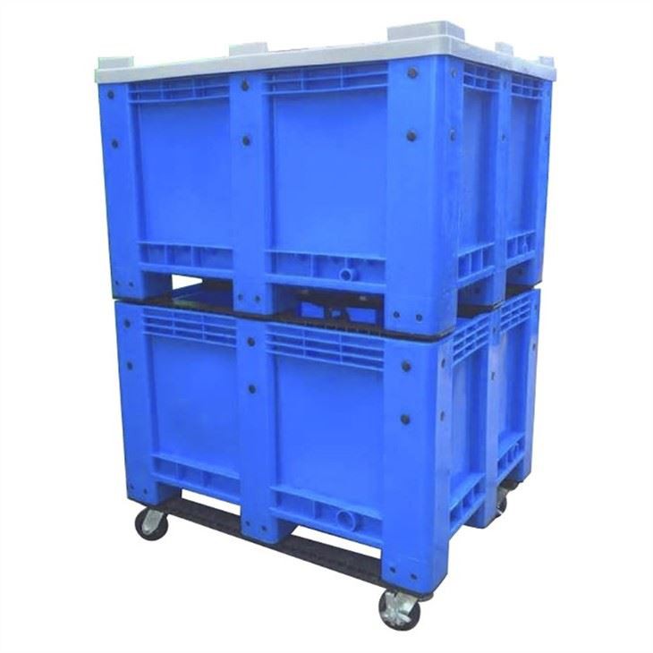 Heavy-Duty HDPE Rigid Stackable Pallet Containers image 3