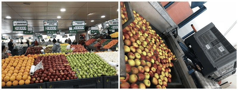Plastic Bulk Container for Logistics Durable HDPE Stackable Folding Vegetable Pallet Box