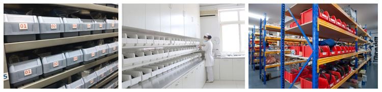 Durable HDPE Stackable Plastic Shelf Bins for Storage