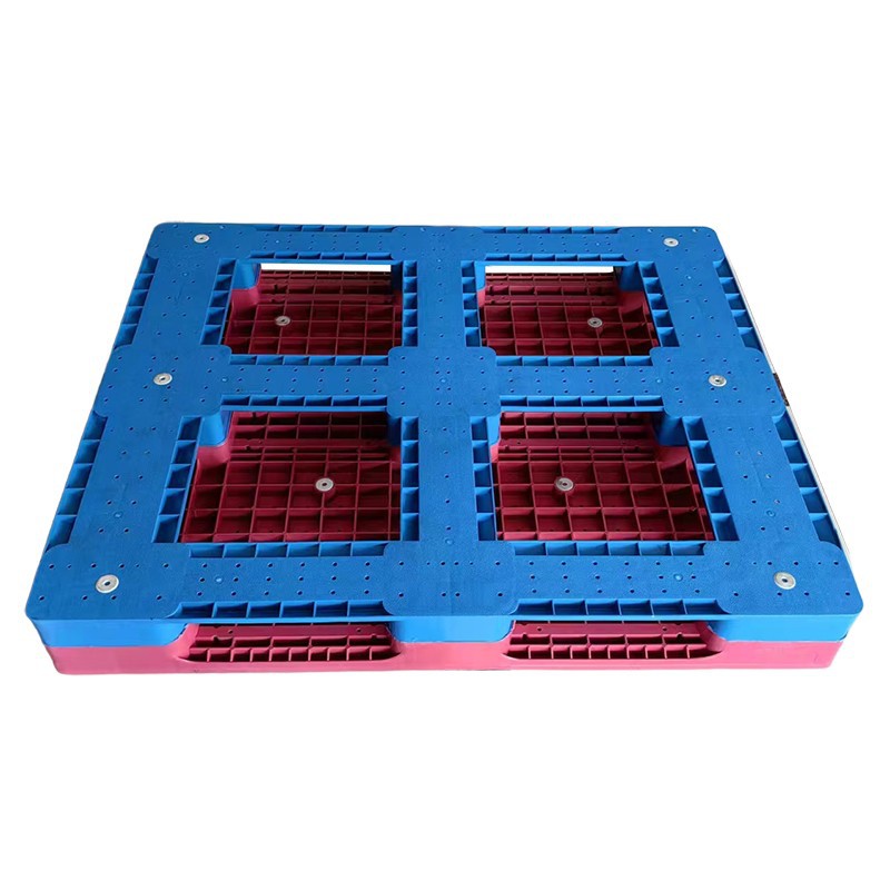 Custom HDPE Color Plastic Pallet for Logistics & Storage image 3