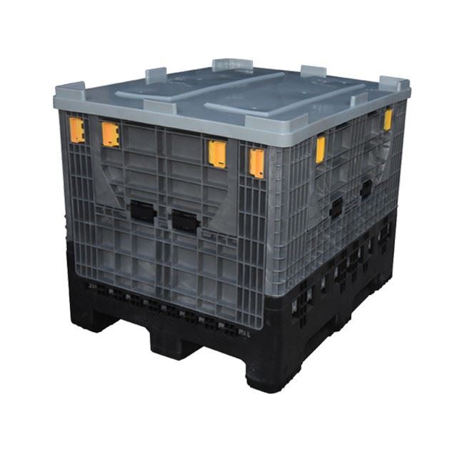 1200x1000 HDPE Heavy Duty Foldable Container with Doors image 5