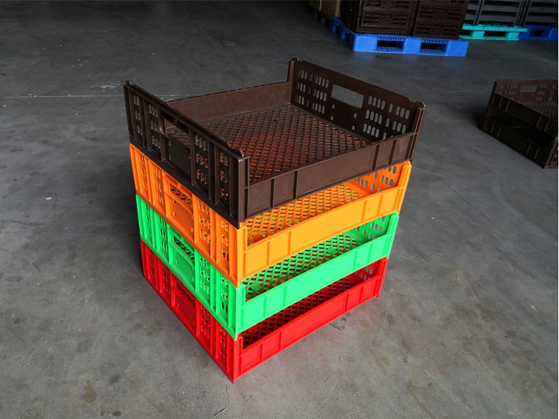 HDPE Stackable Bread Plastic Bins Racks for Bakery Storage