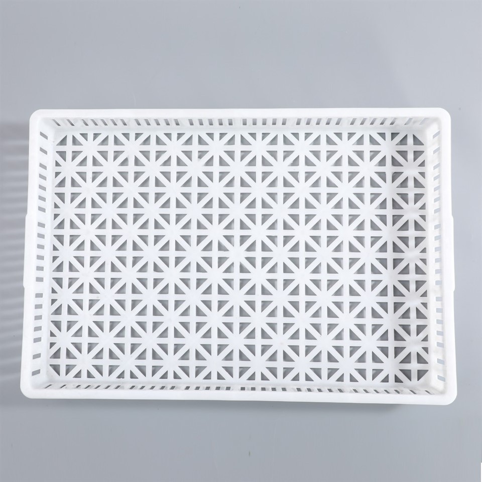 Durable Stackable HDPE Plastic Drying Trays for Efficient Storage image 2