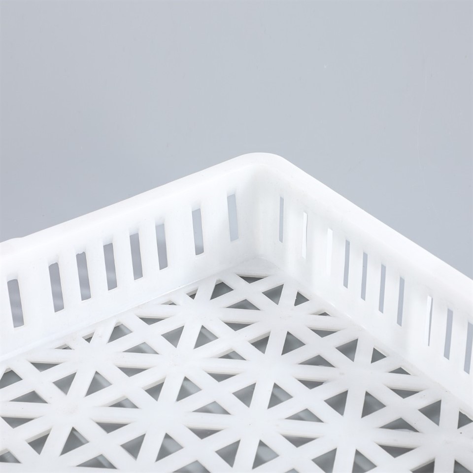 Durable Stackable HDPE Plastic Drying Trays for Efficient Storage image 4