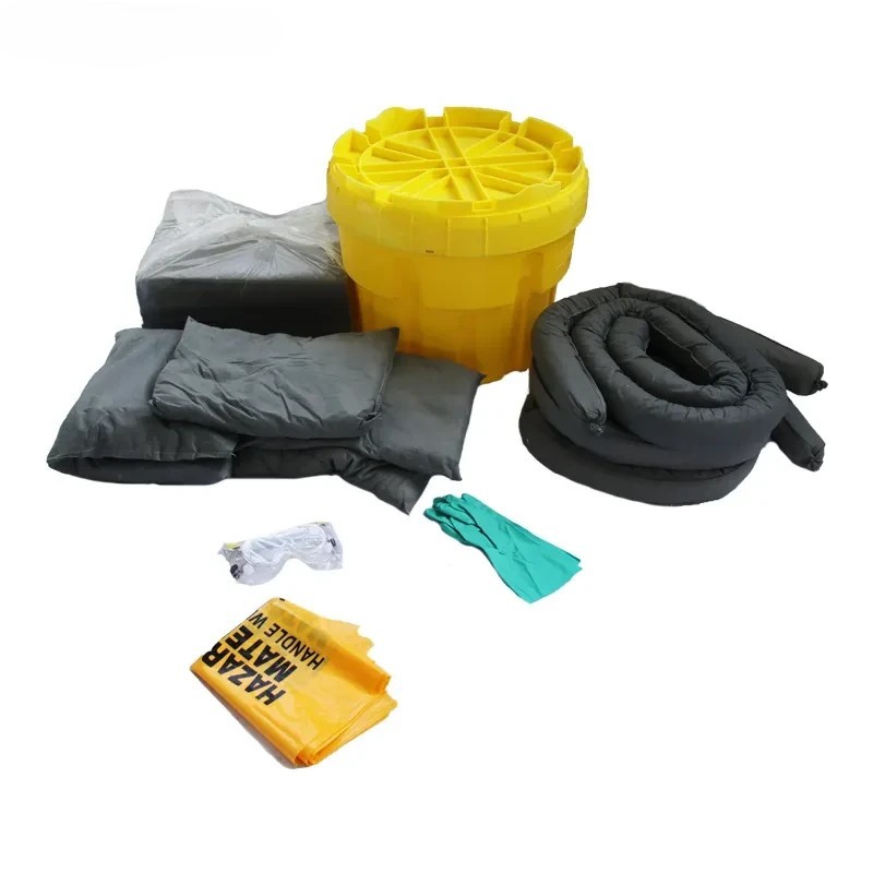 Oil Spill Control Kits - Durable, Stackable Polypropylene Absorbents