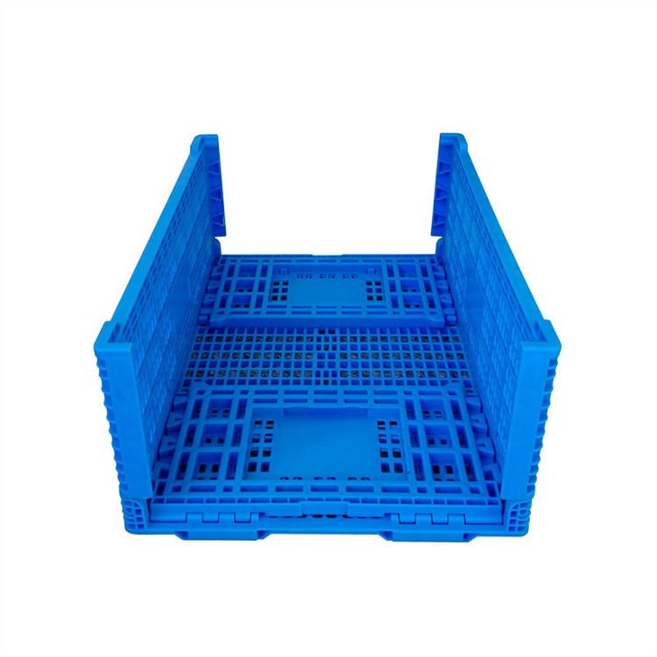 Durable HDPE Foldable Plastic Crates for Stackable Storage image 4