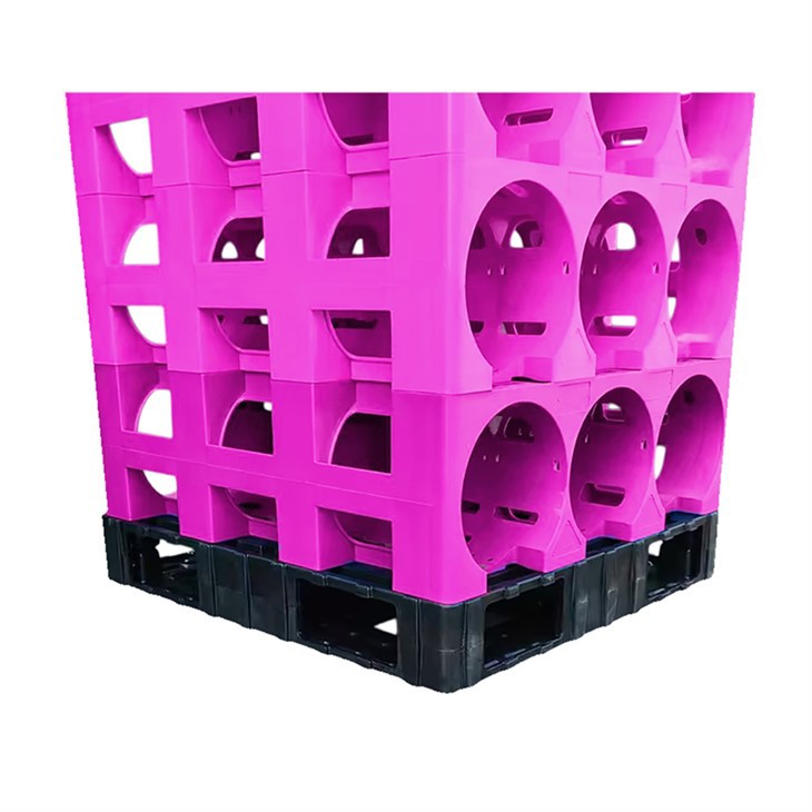 Heavy-Duty HDPE Stackable Plastic Water Rack 20L Capacity image 2