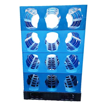 Heavy-Duty HDPE Stackable Plastic Water Rack 20L Capacity
