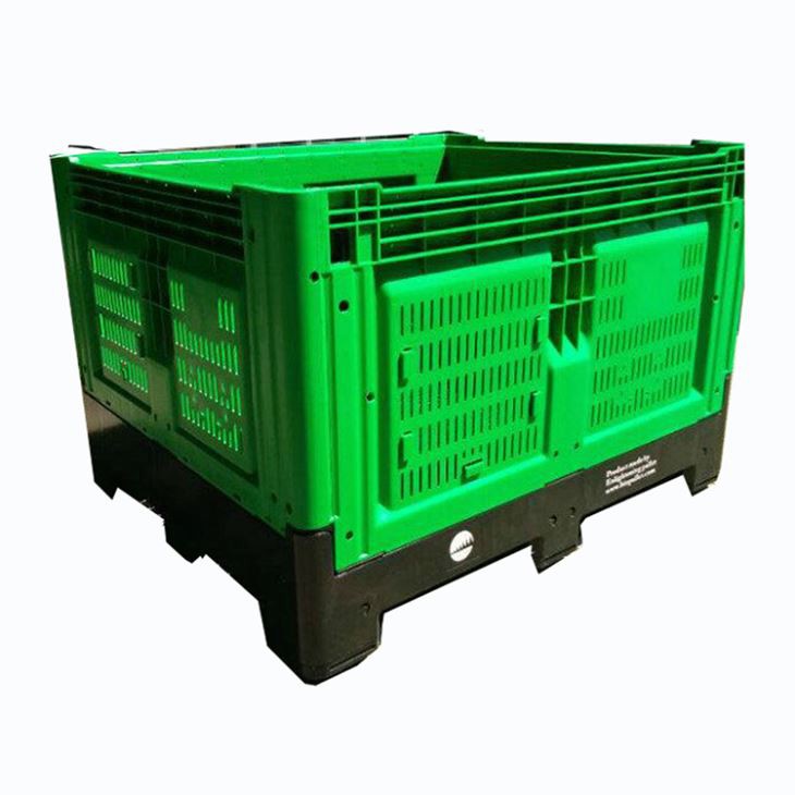 Food Grade Collapsible Plastic Bulk Container for Logistics