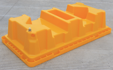Removable Grating for Maintenance Heavy-Duty HDPE 2 Drum Spill Containment Pallet with Drain