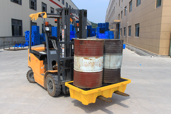 Industrial Spill Prevention Heavy-Duty HDPE 2 Drum Spill Containment Pallet with Drain
